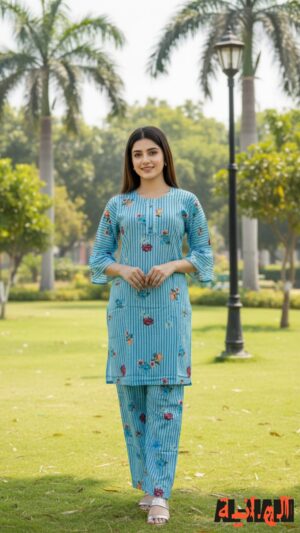 Discover the Charm of Alhani Linen Two Piece Suits